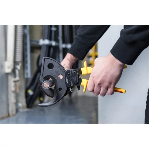 Wiha Kábelvágó electric  VDE 500 mm²-ig racsnis elvvel 300 mm, 12