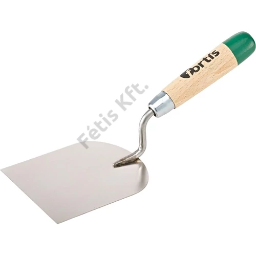 Fortis Gipszelő spatulya 100mm rozsdamentes