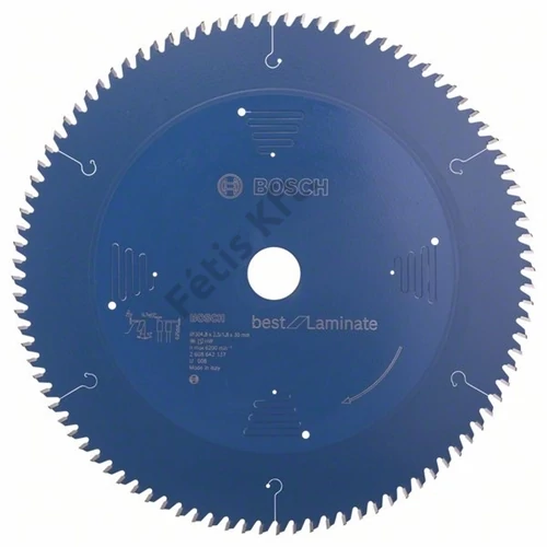 Bosch körfűrészlap 305x30x2.5/96 Best for Laminate