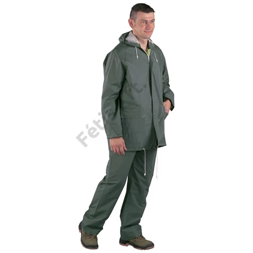PVC esőruha - zöld XXXL