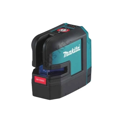 Makita SK106DZ kereszt és pont lézer PIROS Z (alapgép - akku és töltő nélkül)