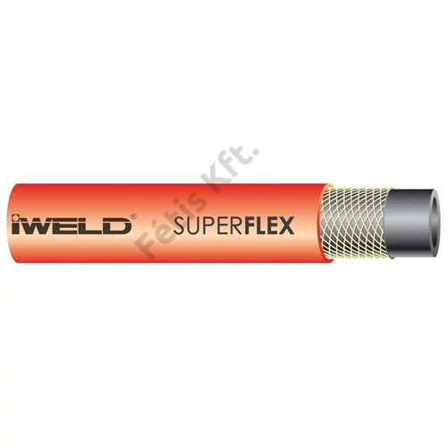 IWELD SUPERFLEX acetilén tömlő 9.0x3.5mm