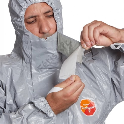 TYCHEM F szürke vegyszerálló overál XXL