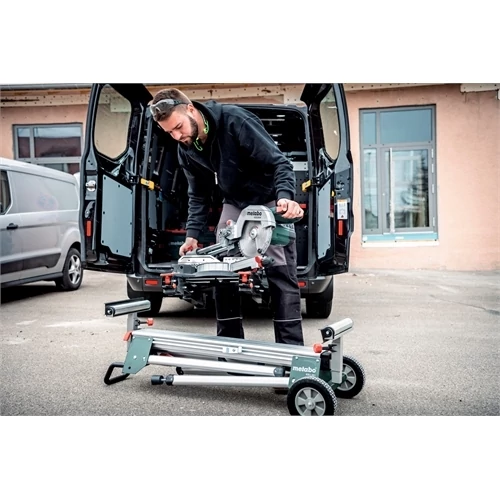 Metabo KGS 254 M fejező és gérvágó fűrész KSU 251 gépállvánnyal 1800W