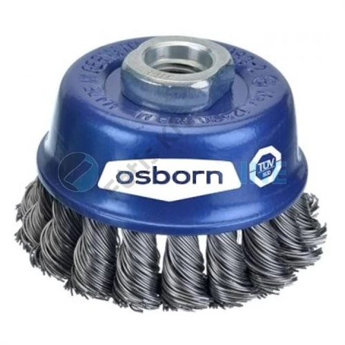 Osborn fazékkefe 65mm M14 fonott acél 2.0 T20 0.35