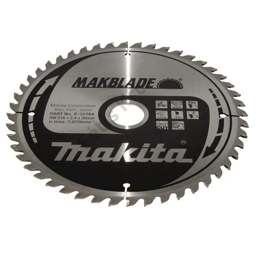 Makita körfűrészlap Makblade 216/30mm Z48