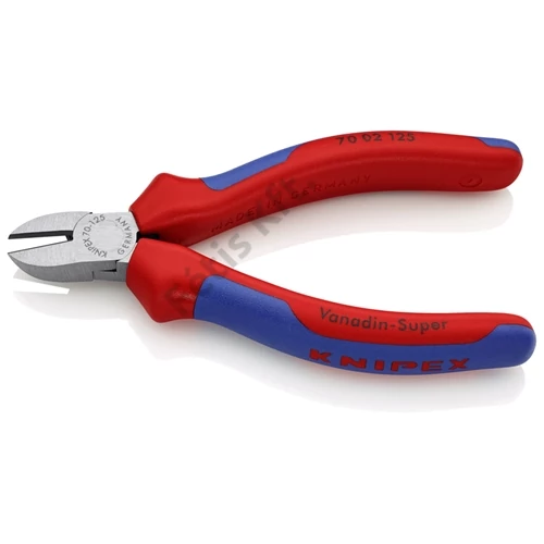 Knipex oldalcsípőfogó feketére foszfátozott 125 mm