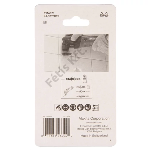 Makita keményfém multi szegmenses fűrészlap 65mm HM50