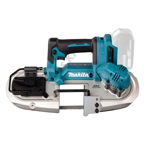 Makita DPB183Z 18V LXT Li-ion BL szalagfűrész v: 66mm alapgép (akku és töltő nélkül)