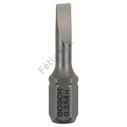 Bosch extra kemény bit S0.5 x 4.0, 25 mm, 3 db