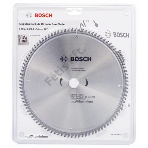 Bosch körfűrészlap 305x30/96 Eco for Aluminium