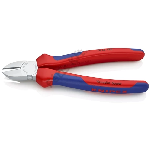Knipex oldalcsípő fogó krómozott 180 mm (bliszter)