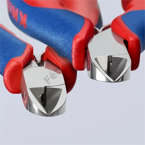 Knipex elektronikai oldalcsípő fogó többkomponensű nyél 115 mm (bliszter)
