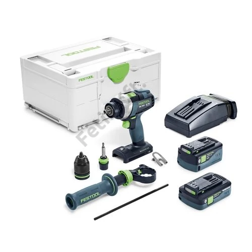 Festool TDC 18/4 5.0/4.0 I-Plus akkus fúró-csavarbehajtó