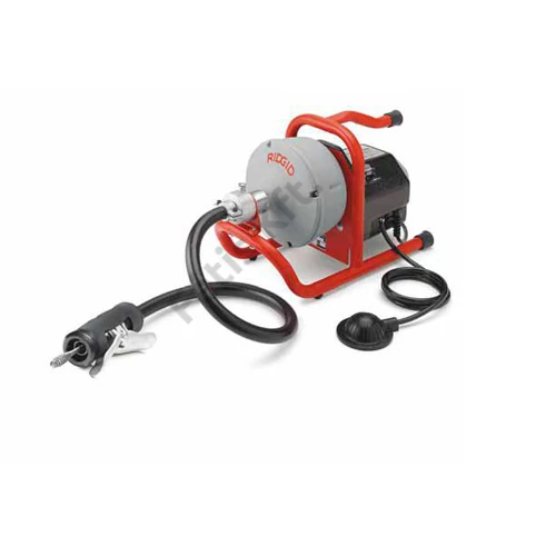 Ridgid K-40 csőtisztítógép + vezetőtömlő tartókeret 5/16