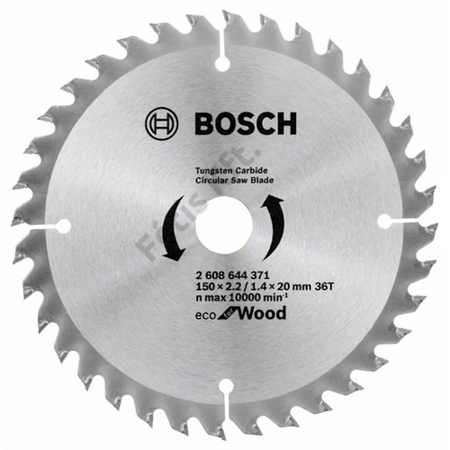 Bosch körfűrészlap 150x20/36 ECO for Wood