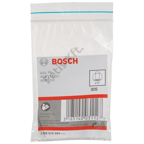 Bosch Befogópatron szórítóanyával egyenescsiszolókhoz 1/4