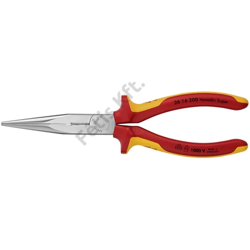 Knipex pantográf fogó egyenes VDE 200mm