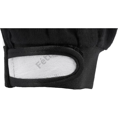 YATO Munkavédelmi kesztyű 9 bőr-pamut fekete (YT-746391)