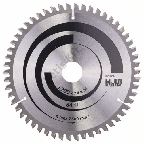 Bosch körfűrészlap 200x30/54 MultiMaterial