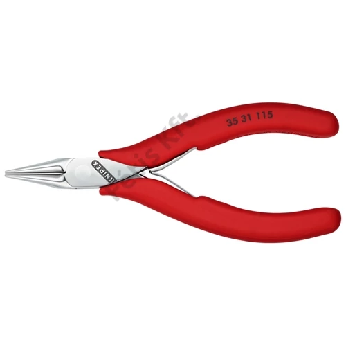Knipex elektronikai műszerész fogó mártott nyél 115 mm