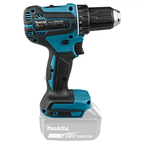Makita DDF485Z 18V  BL fúró-csavarbehajtó Z (alapgép - akku és töltő nélkül)