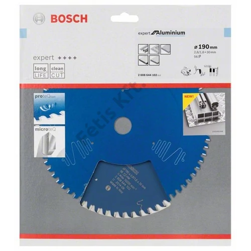 Bosch körfűrészlap 190x30/56 Expert for Aluminium