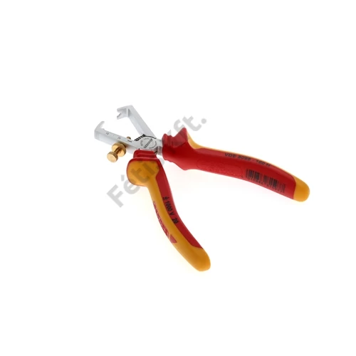 Gedore VDE csupaszító fogó köpenyes szigeteléssel 160 mm 0.8-6 mm2 (VDE 8098-160 H)