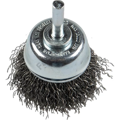 Klingspor Csapos fazékkefe hullámos 50 x 6 mm 0.3 acél