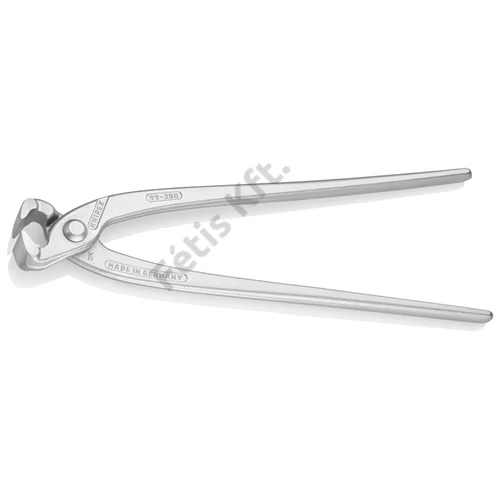 KNIPEX 99 04 280 EAN Betonszerelő fogó (rabitzfogó) Fényes horganyzott 280 mm