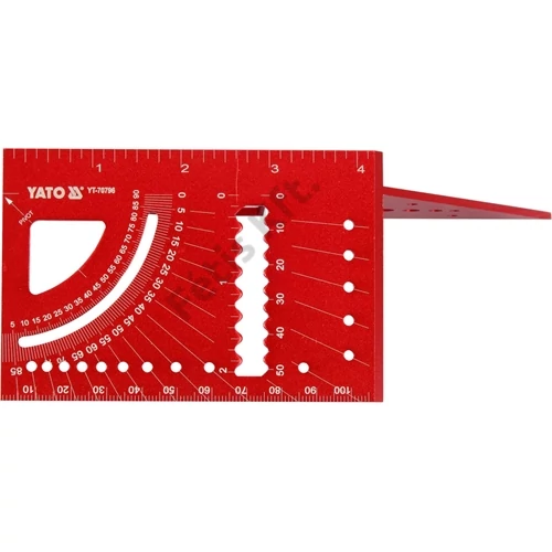 YATO 3D Derékszög Alumínium 100 X 150 mm 45 fok/90 fok (YT-70796)