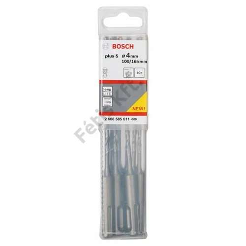 Bosch fúrószár SDS-Plus-5 kalapácsfúró 4x100x160