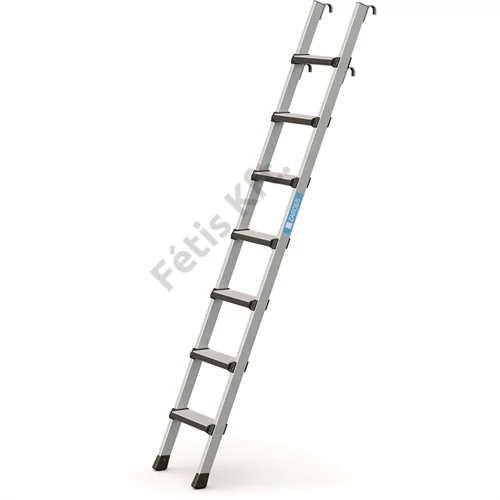 Zarges Csavarozott lépcsős beakasztható polclétra elox 1x7 Comfortstep LH