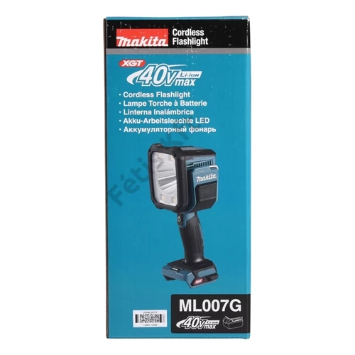 Makita 40V max XGT Li-ion akkus LED lámpa 640m 1250 lumen