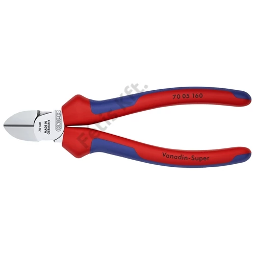 Knipex oldalcsípő fogó krómozott 160mm