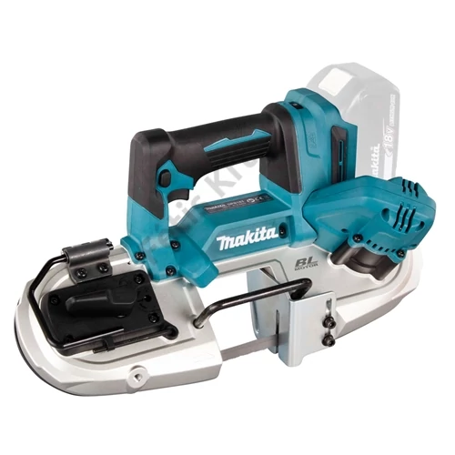 Makita DPB183Z 18V LXT Li-ion BL szalagfűrész v: 66mm alapgép (akku és töltő nélkül)
