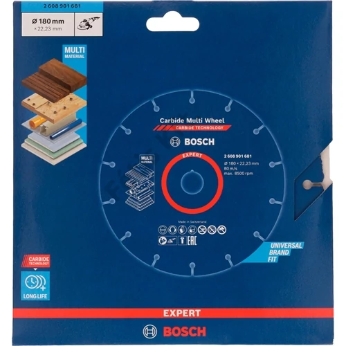 Bosch Expert karbid multi vágókorong 180mm
