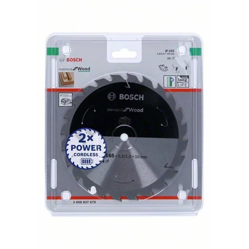 Bosch körfűrészlap 165x10/24 Standard for Wood