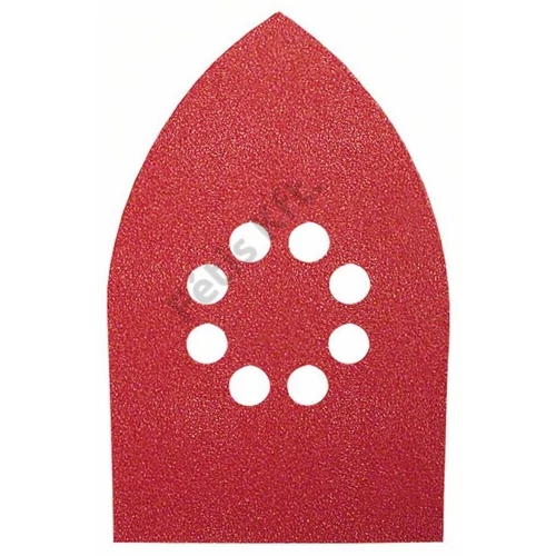 Bosch C430 tépőzáras csiszolópapír készlet delta, fához&festékhez, 6 részes 100x170 mm, P60/120/240, 8 lyuk