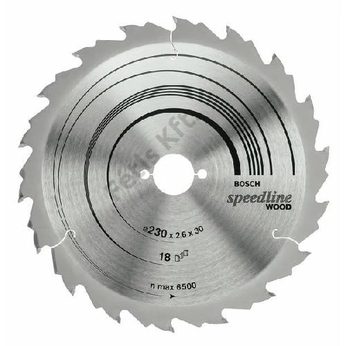Bosch körfűrészlap 230x30/18 Speedline Wood