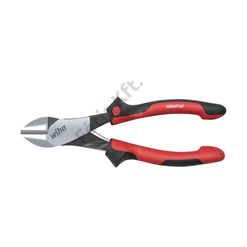 Wiha Industrial erő-oldalcsípő fogó be- és kikapcsolható nyitórugóval 160 mm, 6.5
