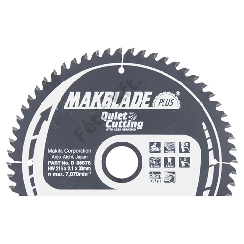 Makita Körfűrészlap Makblade plus 216/30mm Z60