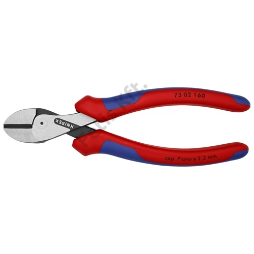 Knipex X-Cut Kompakt oldalcsípő fogó nagy áttételű feketére foszfátozott 160 mm (bliszter)