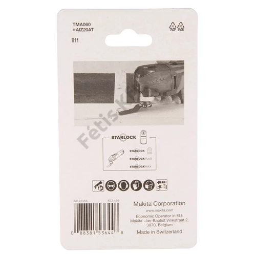 Makita TMA060 multi vágólap FÉM 23TPI h:20mm,sz:40mm HM