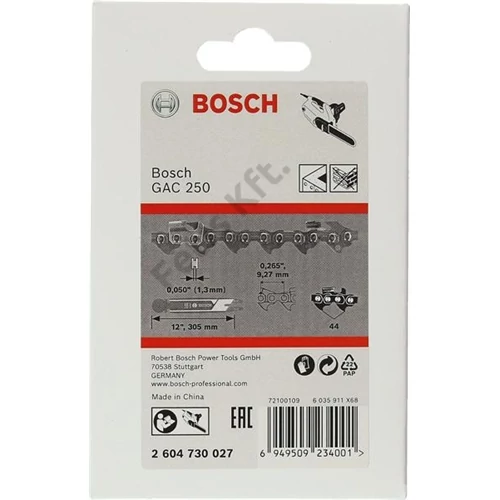 Bosch Fűrészlánc, TC csúcsos, GAC 250 típushoz