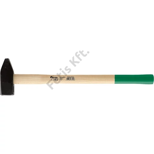 Fortis Ráverő kalapács DIN1042 3000g hikori nyél