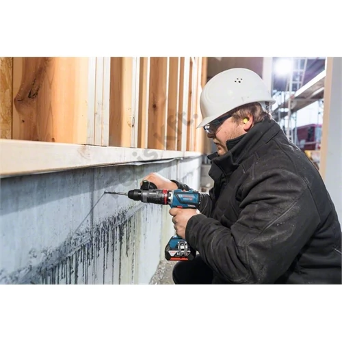 Bosch GSR 18V-60 FC akkus fúrócsavarozó (2x5.0Ah) + FlexiClick adapter készlet L-Boxx-ban