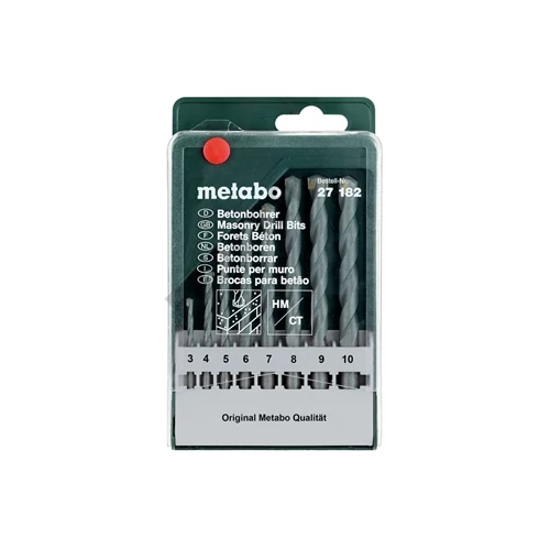 Metabo beton fúró készlet classic, 8 részes