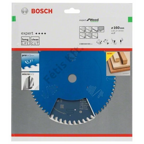 Bosch körfűrészlap 160x20/48 Expert for Wood