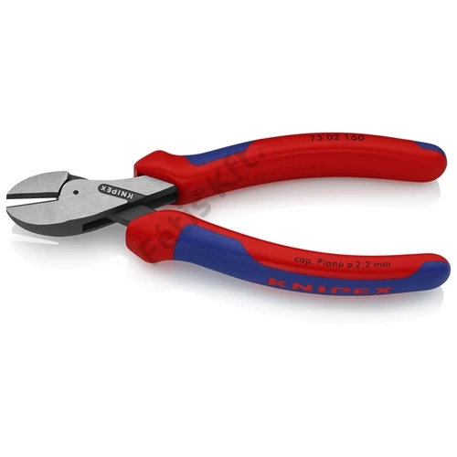 Knipex X-Cut Kompakt oldalcsípő fogó nagy áttételű feketére foszfátozott 160 mm (bliszter)